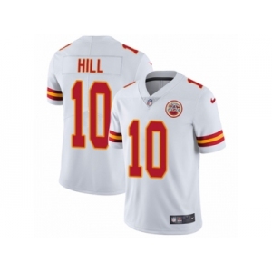 Men's Nike Kansas City Chiefs #10 Tyreek Hill Vapor Untouchable Limited White NFL Jersey