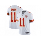 Men's Nike Kansas City Chiefs #11 Alex Smith Vapor Untouchable Limited White NFL Jersey