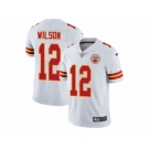 Men's Nike Kansas City Chiefs #12 Albert Wilson Vapor Untouchable Limited White NFL Jersey