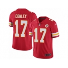 Men's Nike Kansas City Chiefs #17 Chris Conley Limited Red Rush NFL Jersey