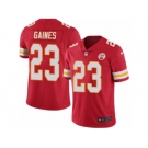 Men's Nike Kansas City Chiefs #23 Phillip Gaines Limited Red Rush NFL Jersey