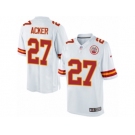 Men's Nike Kansas City Chiefs #27 Kenneth Acker Limited White NFL Jersey