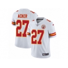 Men's Nike Kansas City Chiefs #27 Kenneth Acker Vapor Untouchable Limited White NFL Jersey