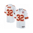 Men's Nike Kansas City Chiefs #32 Spencer Ware Limited White NFL Jersey