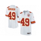 Men's Nike Kansas City Chiefs #49 Daniel Sorensen Limited White NFL Jersey