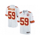 Men's Nike Kansas City Chiefs #59 Justin March-Lillard Limited White NFL Jersey