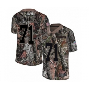 Men's Nike Kansas City Chiefs #71 Mitchell Schwartz Camo Rush Realtree Limited NFL Jersey