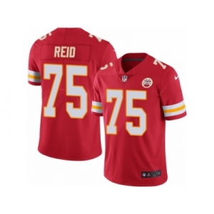 Men's Nike Kansas City Chiefs #75 Jah Reid Limited Red Rush NFL Jersey