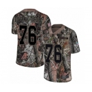 Men's Nike Kansas City Chiefs #76 Laurent Duvernay-Tardif Camo Rush Realtree Limited NFL Jersey