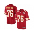 Men's Nike Kansas City Chiefs #76 Laurent Duvernay-Tardif Limited Red Team Color NFL Jersey