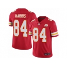 Men's Nike Kansas City Chiefs #84 Demetrius Harris Limited Red Rush NFL Jersey