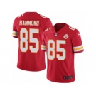 Men's Nike Kansas City Chiefs #85 Frankie Hammond Limited Red Rush NFL Jersey