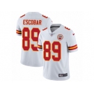 Men's Nike Kansas City Chiefs #89 Gavin Escobar Vapor Untouchable Limited White NFL Jersey