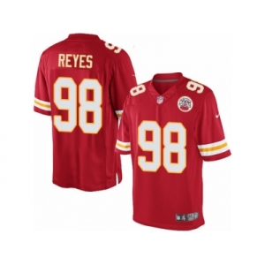 Men's Nike Kansas City Chiefs #98 Kendall Reyes Limited Red Team Color NFL Jersey