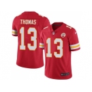 Nike Kansas City Chiefs #13 De'Anthony Thomas Red Men's Stitched NFL Limited Rush Jersey