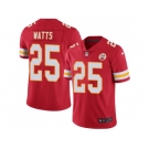 Nike Kansas City Chiefs #25 Armani Watts Red Team Color Men Stitched NFL Vapor Untouchable Limited Jersey