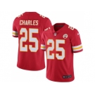 Nike Kansas City Chiefs #25 Jamaal Charles Red Men's Stitched NFL Limited Rush Jersey