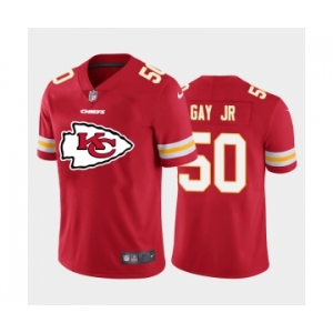 Nike Kansas City Chiefs #50 Willie Gay Jr. Red Team Big Logo Vapor Untouchable Limited Jersey