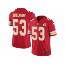 Nike Kansas City Chiefs #53 Anthony Hitchens Red Team Color Men Stitched NFL Vapor Untouchable Limited Jersey