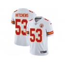 Nike Kansas City Chiefs #53 Anthony Hitchens White Men Stitched NFL Vapor Untouchable Limited Jersey