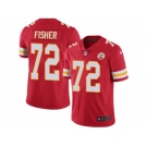 Nike Kansas City Chiefs #72 Eric Fisher Red Men's Stitched NFL Limited Rush Jersey