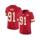 Nike Kansas City Chiefs #91 Tamba Hali Red Men's Stitched NFL Limited Rush Jersey