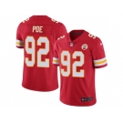 Nike Kansas City Chiefs #92 Dontari Poe Red Men's Stitched NFL Limited Rush Jersey