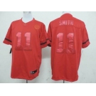 nike nfl jerseys kansas city chiefs #11 alex smith red[drenched limited]