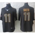 nike nfl jerseys kansas city chiefs #11 smith black[nike impact limited]