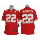 nike nfl jerseys kansas city chiefs #22 mccluster red[nike limited]