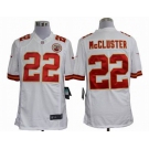 nike nfl jerseys kansas city chiefs #22 mccluster white[nike limited]