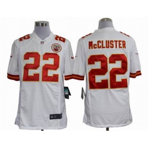 nike nfl jerseys kansas city chiefs #22 mccluster white[nike limited]