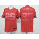 nike nfl jerseys kansas city chiefs #25 charles red[drenched limited]