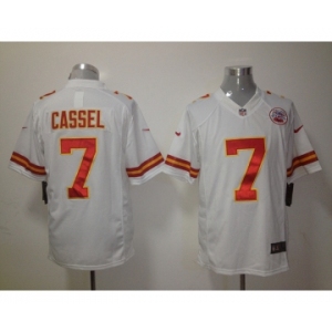 nike nfl jerseys kansas city chiefs #7 cassel white[nike limited]