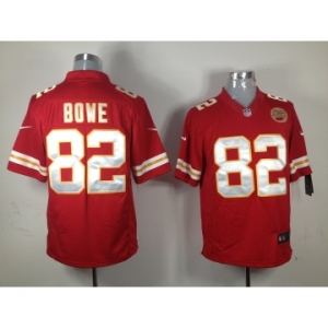 nike nfl jerseys kansas city chiefs #82 bowe red[nike limited patch A]