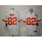 nike nfl jerseys kansas city chiefs #82 bowe white[nike limited patch A]