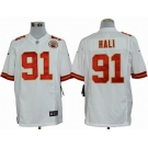 nike nfl jerseys kansas city chiefs #91 hali white[nike limited]