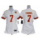 Nike women nfl jerseys Kansas City Chiefs #7 Matt Cassel White [nike]