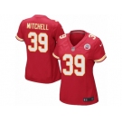 Women Nike Kansas City Chiefs #39 Terrance Mitchell Game Red Team Color NFL Jersey