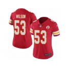 Women Nike Kansas City Chiefs #53 Ramik Wilson Red Team Color Vapor Untouchable Limited Player NFL Jersey