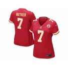 Women Nike Kansas City Chiefs #7 Harrison Butker Game Red Team Color NFL Jersey