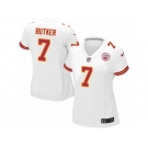 Women Nike Kansas City Chiefs #7 Harrison Butker Game White NFL Jersey