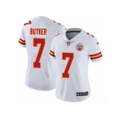 Women Nike Kansas City Chiefs #7 Harrison Butker White Vapor Untouchable Limited Player NFL Jersey