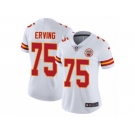 Women Nike Kansas City Chiefs #75 Cameron Erving White Vapor Untouchable Limited Player NFL Jersey