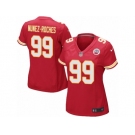 Women Nike Kansas City Chiefs #99 Rakeem Nunez-Roches Game Red Team Color NFL Jersey