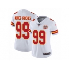 Women Nike Kansas City Chiefs #99 Rakeem Nunez-Roches White Vapor Untouchable Limited Player NFL Jersey