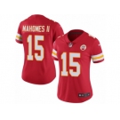 Women's Chiefs #15 Patrick Mahomes II Red Stitched NFL Limited Rush