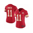 Women's Nike Kansas City Chiefs #11 Alex Smith Limited Red Rush NFL Jersey