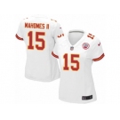 Women's Nike Kansas City Chiefs #15 Patrick Mahomes II Game White NFL Jersey