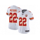 Women's Nike Kansas City Chiefs #22 Marcus Peters Vapor Untouchable Limited White NFL Jersey